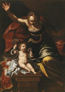 Scene fra barndommen til Hercules